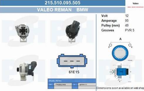 PSH 215.510.095.505 - Alternateur cwaw.fr