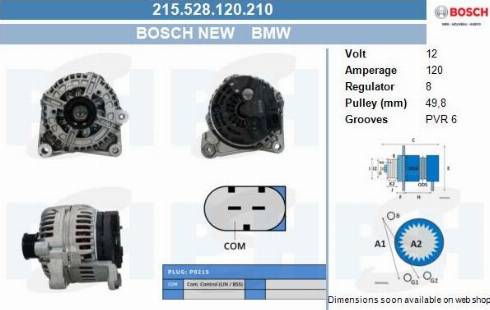 PSH 215.528.120.210 - Alternateur cwaw.fr