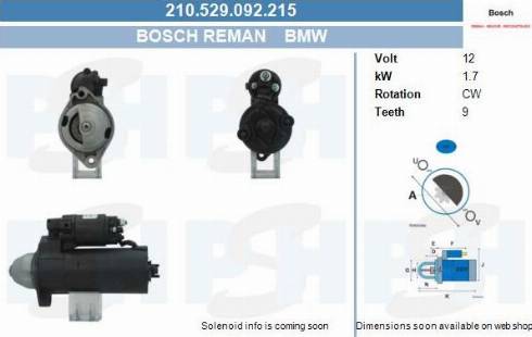 PSH 210.529.092.215 - Démarreur cwaw.fr