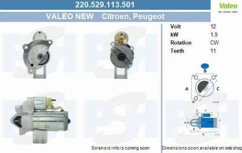 PSH 220.529.113.501 - Démarreur cwaw.fr