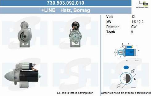 PSH 730.503.092.010 - Démarreur cwaw.fr