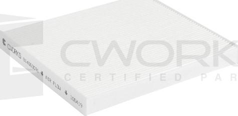 Cworks B140G0091 - Filtre, air de l'habitacle cwaw.fr