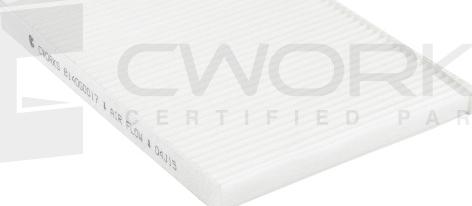 Cworks B140G0017 - Filtre, air de l'habitacle cwaw.fr