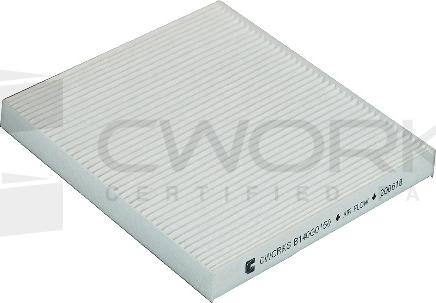 Cworks B140G0150 - Filtre, air de l'habitacle cwaw.fr