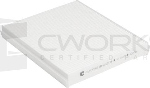 Cworks B140G0135 - Filtre, air de l'habitacle cwaw.fr