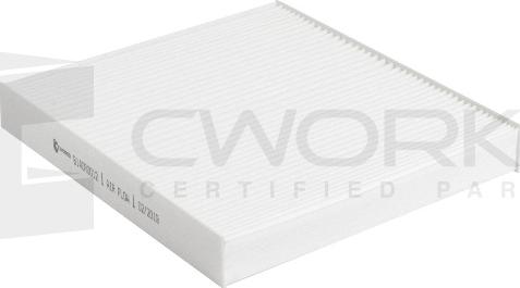 Cworks B140R0012 - Filtre, air de l'habitacle cwaw.fr