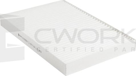 Cworks B140R0017 - Filtre, air de l'habitacle cwaw.fr