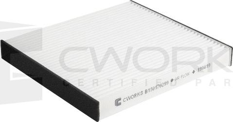 Cworks B150170299 - Filtre, air de l'habitacle cwaw.fr