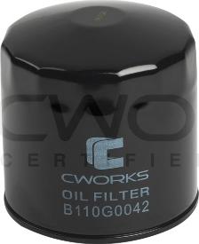 Cworks B110G0042 - Filtre à huile cwaw.fr