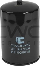 Cworks B110G0018 - Filtre à huile cwaw.fr