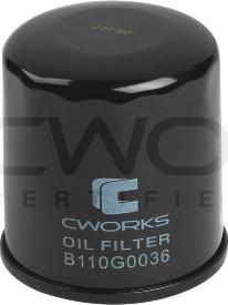 Cworks B110G0036 - Filtre à huile cwaw.fr