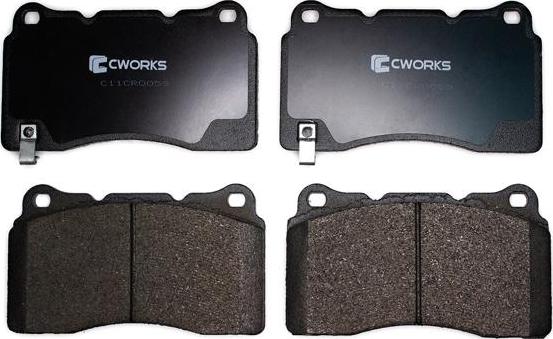 Cworks C11CR0059 - Kit de plaquettes de frein, frein à disque cwaw.fr