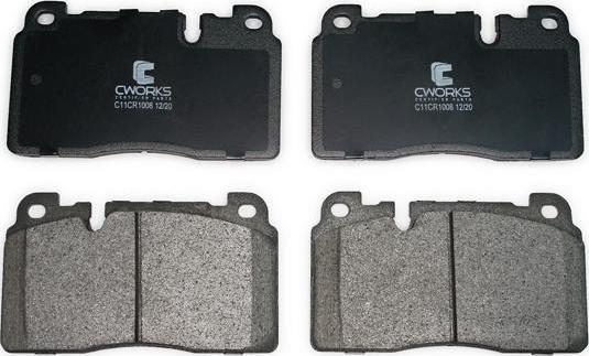 Cworks C11CR1008 - Kit de plaquettes de frein, frein à disque cwaw.fr