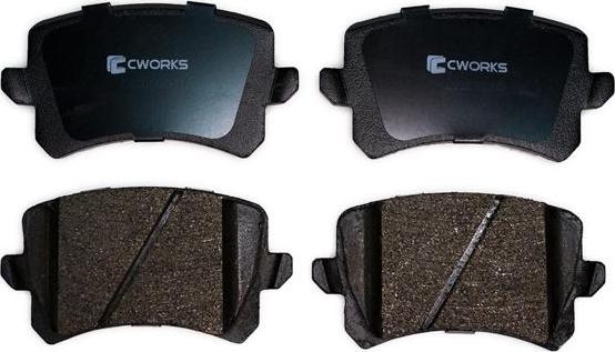 Cworks C12CR0005 - Kit de plaquettes de frein, frein à disque cwaw.fr