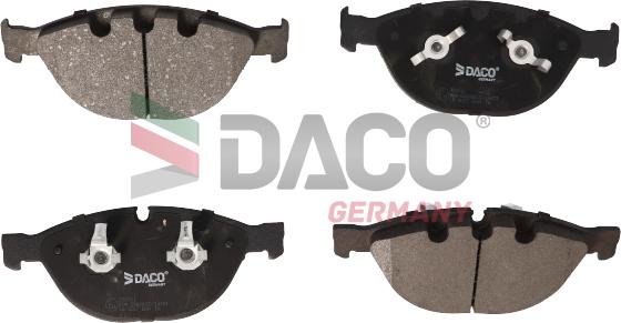 DACO Germany 320311 - Kit de plaquettes de frein, frein à disque cwaw.fr