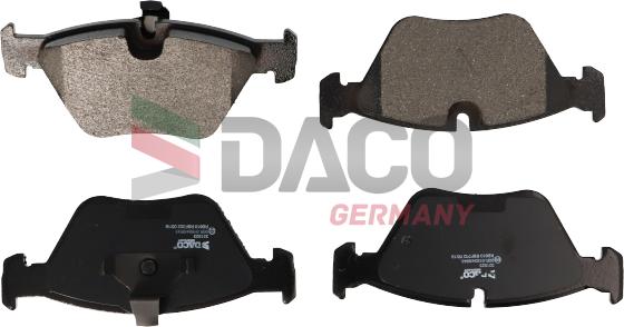 DACO Germany 321523 - Kit de plaquettes de frein, frein à disque cwaw.fr