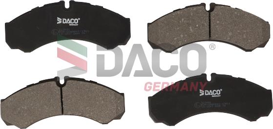 DACO Germany 323031 - Kit de plaquettes de frein, frein à disque cwaw.fr