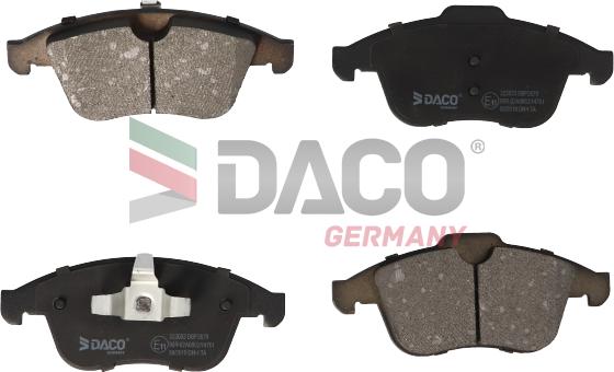 DACO Germany 323033 - Kit de plaquettes de frein, frein à disque cwaw.fr