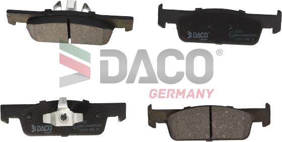 DACO Germany 323032 - Kit de plaquettes de frein, frein à disque cwaw.fr