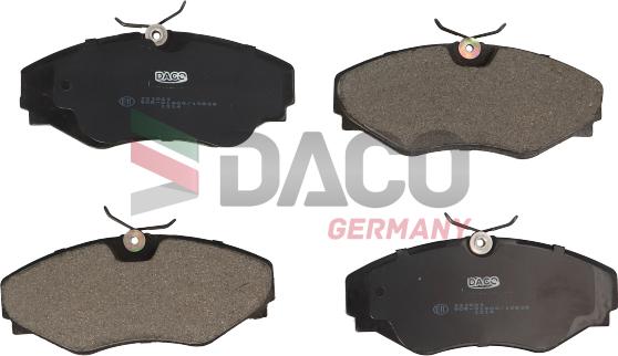 DACO Germany 323023 - Kit de plaquettes de frein, frein à disque cwaw.fr