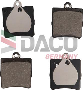 DACO Germany 323335 - Kit de plaquettes de frein, frein à disque cwaw.fr