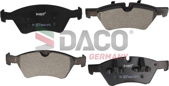 DACO Germany 322327 - Kit de plaquettes de frein, frein à disque cwaw.fr