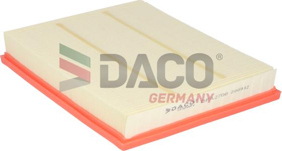 DACO Germany DFA2700 - Filtre à air cwaw.fr