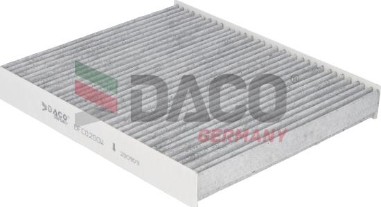 DACO Germany DFC0200W - Filtre, air de l'habitacle cwaw.fr