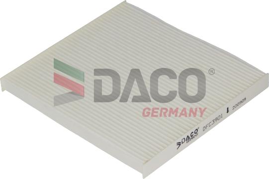 DACO Germany DFC3901 - Filtre, air de l'habitacle cwaw.fr