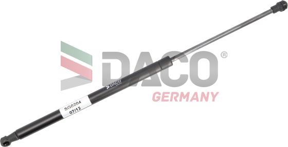 DACO Germany SG0204 - Vérin de hayon, de coffre cwaw.fr