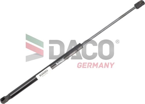 DACO Germany SG0203 - Vérin de hayon, de coffre cwaw.fr