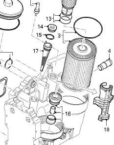 DAF 164 3070 - Filtre à huile cwaw.fr