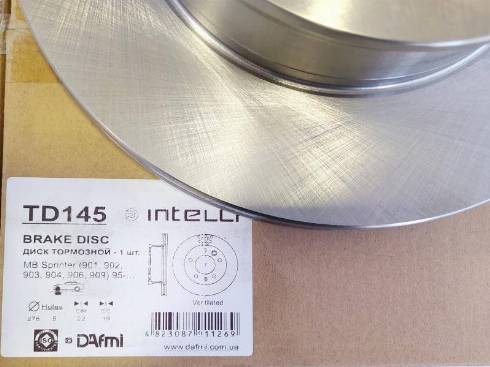 Dafmi TD145 - Disque de frein cwaw.fr