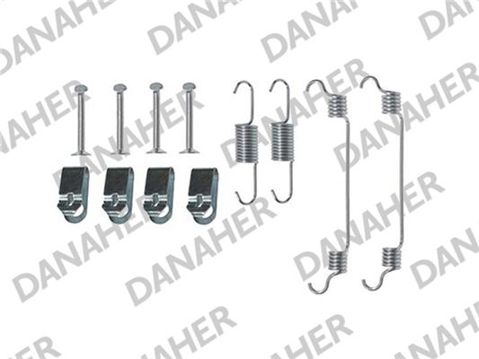 Danaher 7019 - Kit d'accessoires, mâchoires de frein de stationnement cwaw.fr