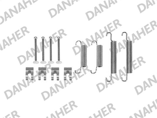 Danaher 7839 - Kit d'accessoires, mâchoires de frein de stationnement cwaw.fr