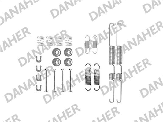 Danaher 7738 - Kit d'accessoires, mâchoire de frein cwaw.fr