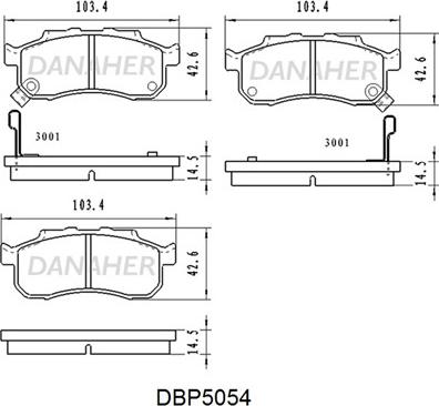 Advics C1N029 - Kit de plaquettes de frein, frein à disque cwaw.fr