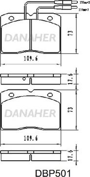 Jurid 2841020 - Kit de plaquettes de frein, frein à disque cwaw.fr