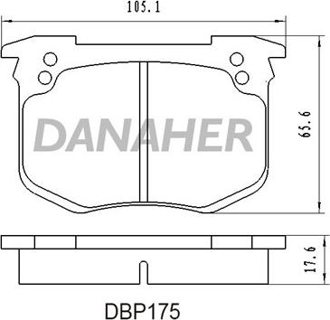 BENDIX DB224 - Kit de plaquettes de frein, frein à disque cwaw.fr