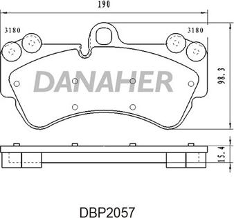 BOSCH BP449 - Kit de plaquettes de frein, frein à disque cwaw.fr