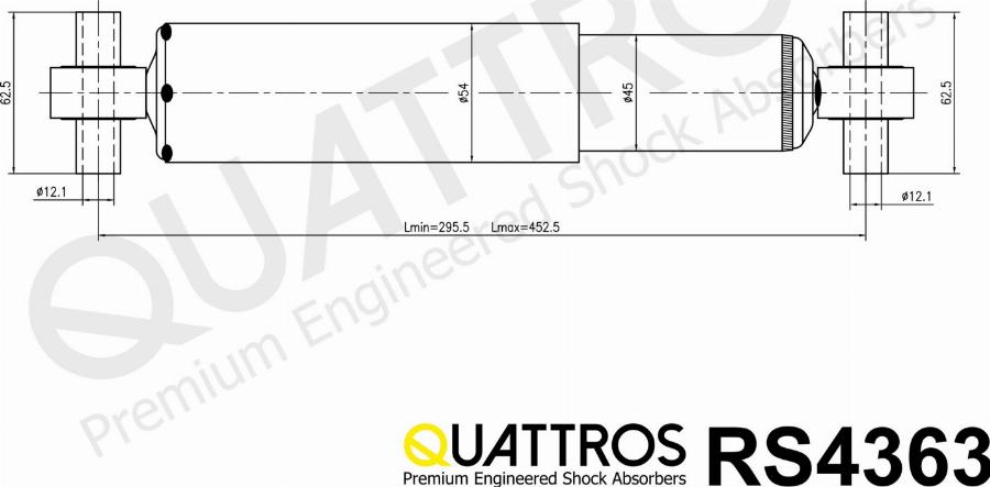 DAVID VASCO RS4363 - Amortisseur cwaw.fr