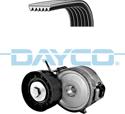 Dayco KPV419 - Jeu de courroies trapézoïdales à nervures cwaw.fr