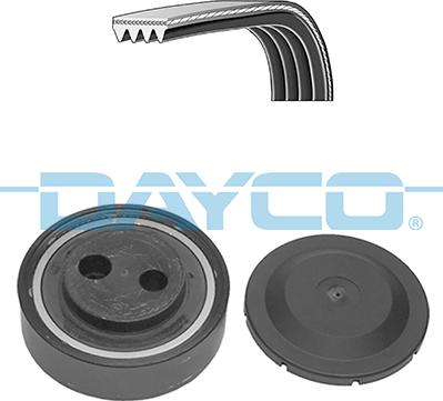 Dayco KPV861 - Jeu de courroies trapézoïdales à nervures cwaw.fr