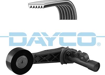 Dayco KPV284 - Jeu de courroies trapézoïdales à nervures cwaw.fr