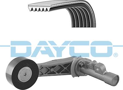 Dayco KPV222 - Jeu de courroies trapézoïdales à nervures cwaw.fr