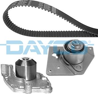 Dayco KTBWP4650 - Pompe à eau + kit de courroie de distribution cwaw.fr