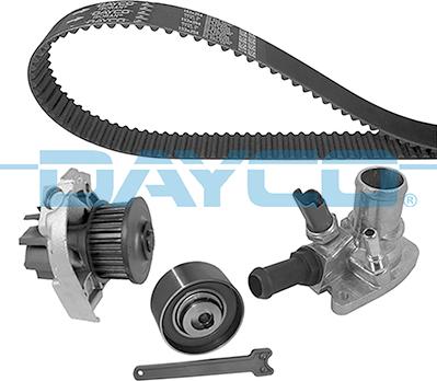 Dayco KTBWP4662T2 - Pompe à eau + kit de courroie de distribution cwaw.fr