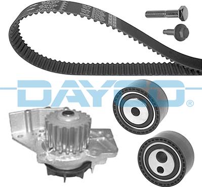 Dayco KTBWP5890 - Pompe à eau + kit de courroie de distribution cwaw.fr