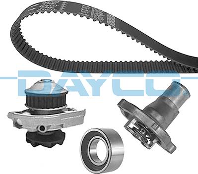 Dayco KTBWP2920T1 - Pompe à eau + kit de courroie de distribution cwaw.fr