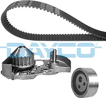 Dayco KTBWP2590 - Pompe à eau + kit de courroie de distribution cwaw.fr